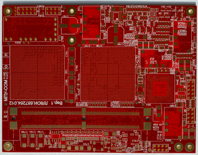 PWB Printed Circuit Board Assembly High CTI Material For Electronic Device Application 0