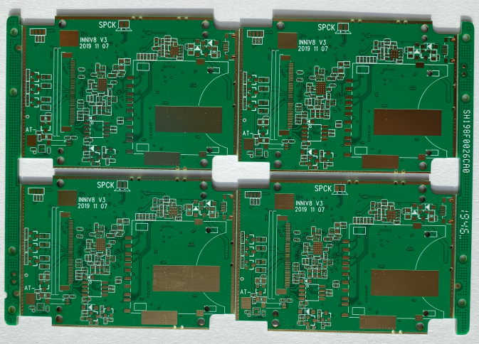 ENIG Surface Finish Lead Free PCB Fabrication 200X230mm For Security Device 0