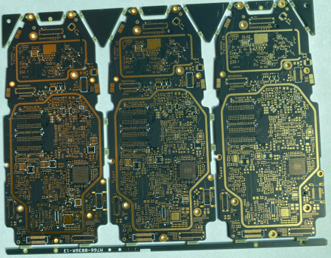 1.6mm thickess 2oz size:100X200mm with ENIG Surface Multilayer PCB Board 0