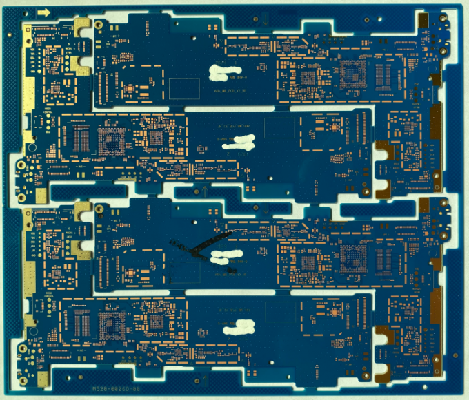 FR4 TG170 Material 120mmX160mm Size with immersion gold for dc dc converter pcb 0