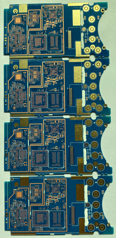 6Layer Fr4 50 Ohm Impedance control Pcb Immerion Gold with 160X80mm 0