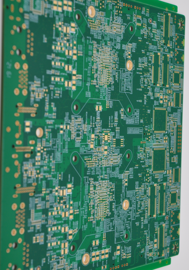 Min holes 0.1mm fiberglass pcb board Prototype Circuit Board with ENIG Surface 1