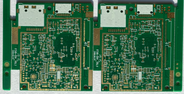 Impedance Control Double Sided Fr4 4 Mil Fiberglass PCB board 0