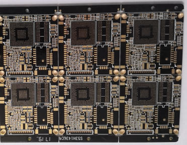 1.60mm Nanya FR4 1.5OZ Prototype PCB Board With Black Solder Mask 0