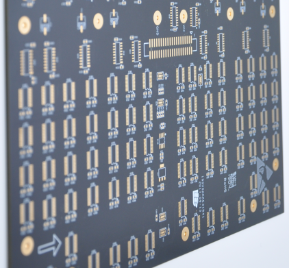 Black Solder Mask OEM ODM Multilayer Printed Circuit Board ENIG Surface 0