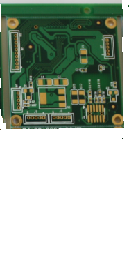 Fiberglass Multilayer PCB Board Green Solder Mask 1.0mm Thickness 0
