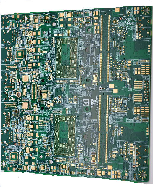 Multilayer HDI PCB Board Prototype Fabrication 1.2 MM Thickness  with Immersion Gold surface 0