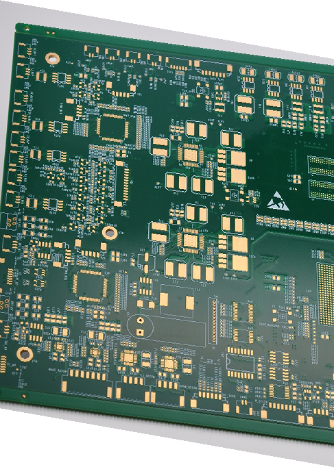 4mil 1.5oz Multilayer PCB Boards With Immerison Gold Green Solder Mask 1