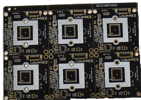 Heavy Copper PCB with 2 oz copper thickness and Black Solder Mask for Power Amplifier 1