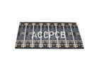 Blank Copper PWB Board  0.25mm Thickness and Customizable  Black Solder Mask