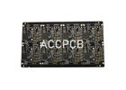 FR4 TG170 PWB Printed Wiring Board Black Oil For Security Monitoring Equipment