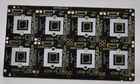 FR4 TG170 PWB Printed Wiring Board Black Oil For Security Monitoring Equipment