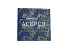 Half Holes High Density PCB , Printed Circuit Board Prototype  Immersion Gold Surface Finishing