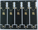 1.2mm Thickness Prototype PCB Board Black Solder Mask IPC-A-160 Standard