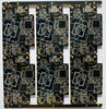 10layer 1.58mm Thickness High Density PCB Immpedance Gold Black Color Board