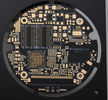 Gold Plated Diameter 40mm 1oz LED Light PCB Board With 4mil Min Line