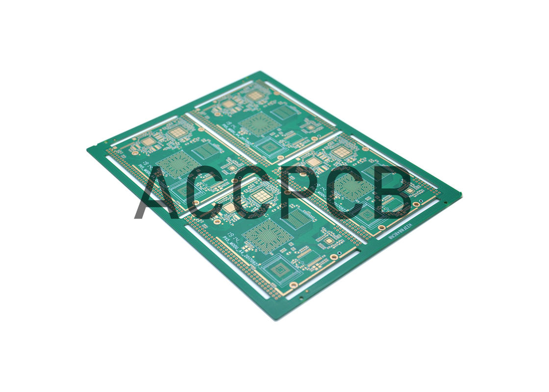 buy OEM Shengyi FR4TG130  HDI PCB Board Immersion Gold 6 Layer V Cuting Mechnical 2oz copper thickness online manufacturer