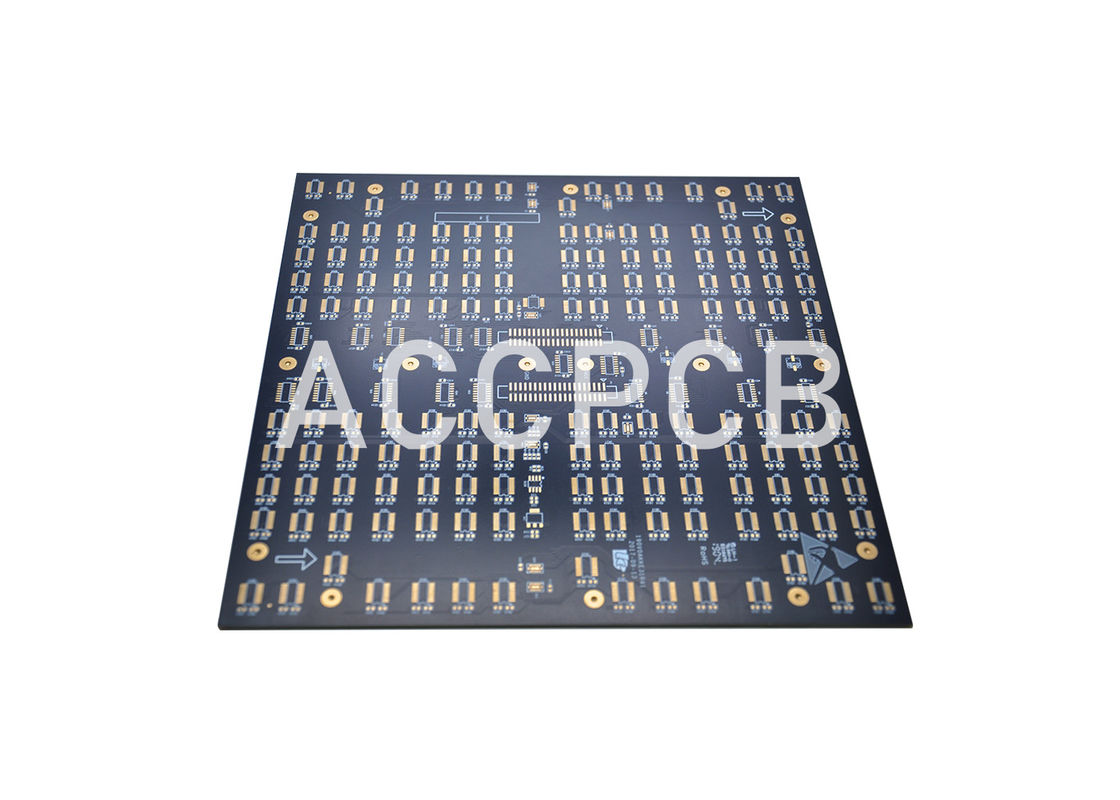 buy Multilayer HDI PCB NanYa FR4 TG180 Material with Black Soldermask online manufacturer