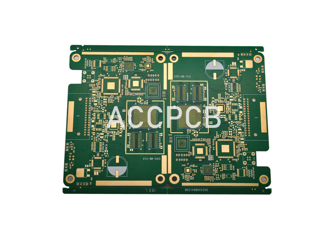 buy Goldfinger High Density PCB Rapid Prototyping PCB High Frequency for Sound Card online manufacturer
