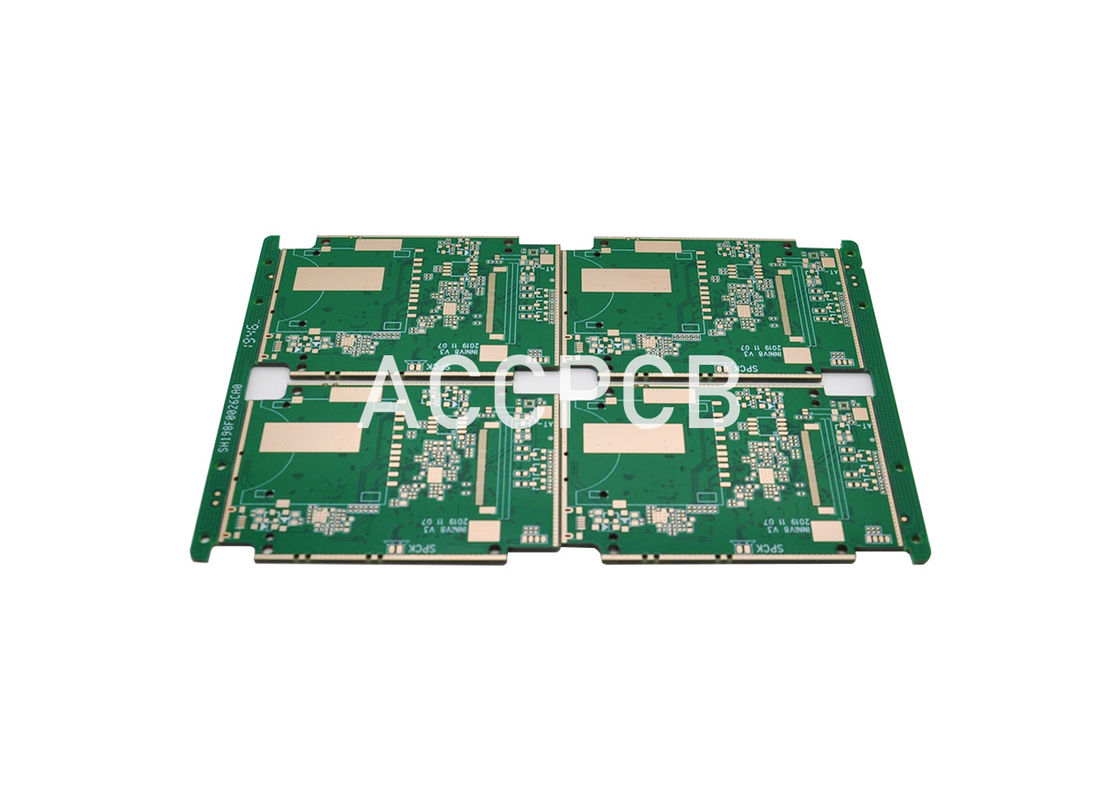 buy 4 Layer Blank PWB Circuit Board 0.8mm Thickness ENIG Surface For Led Display online manufacturer