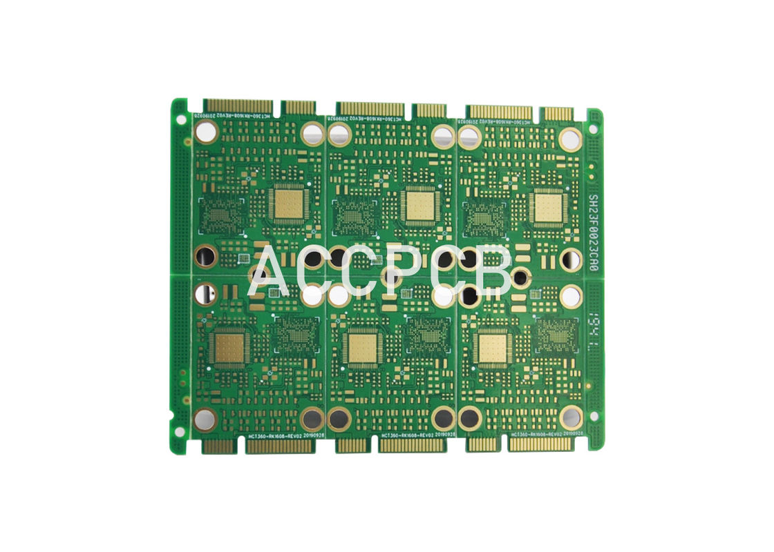 LED light PCB Board Smd LED Circuit Board  with Green Soldermask RoHS 94v0 UL Compliance