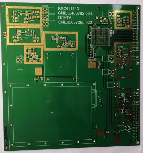 buy Immersion Gold Fr4 Multilayer Board 0.8mm Thickness Green Color Cusomoizable online manufacturer