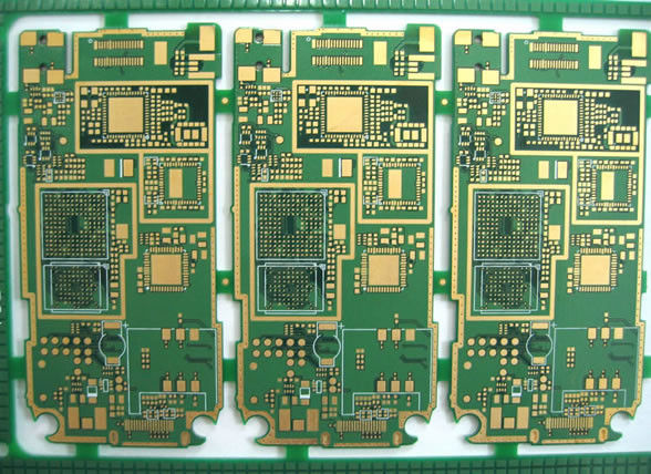 buy Gold Finger Lead Free PCB AOI Inspection 0.5 Oz Copper Thickness 90mmX80mm online manufacturer