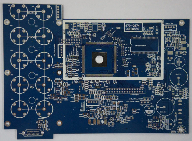 China 1.6 Mm Thickness Prototype PCB Fabrication FR4 Base Material For OEM Electronics factory