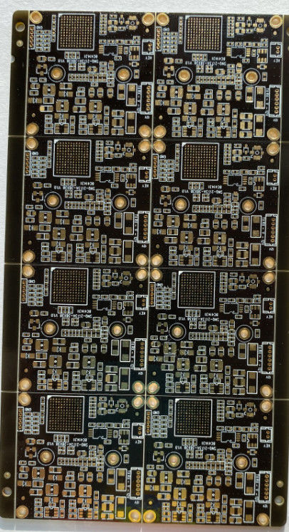 China ITEQ FR4 UPS Blank High TG PCB vias With Resin Plugged Vias with immersion gold factory