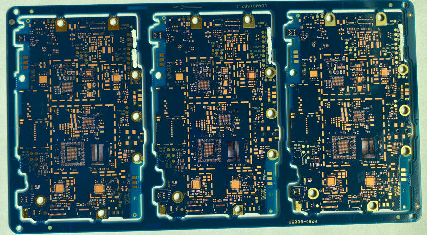 buy 6layer FR4 materialHigh Frequency PCB with 1.0mm thickness Lead Free HAL Prototype PCB Fabrication online manufacturer