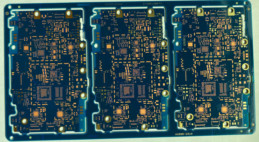buy 6layer FR4 materialHigh Frequency PCB with 1.0mm thickness Lead Free HAL Prototype PCB Fabrication online manufacturer