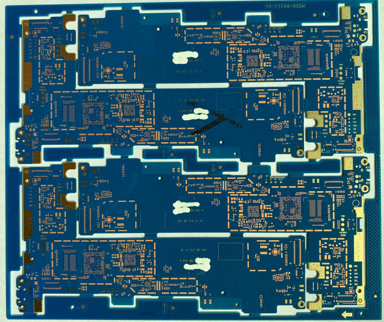 buy FR4 TG170 Material 120mmX160mm Size with immersion gold for dc dc converter pcb online manufacturer