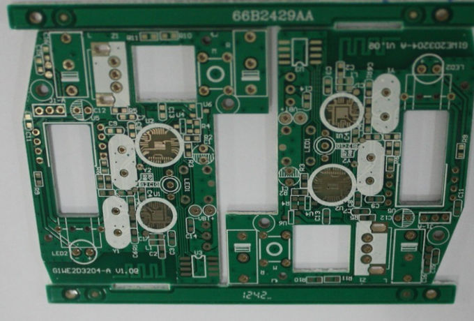 6 Mil Minimum Hole 2.0mm FR4 Tg135 Lead Free PCB for Electronic products 0