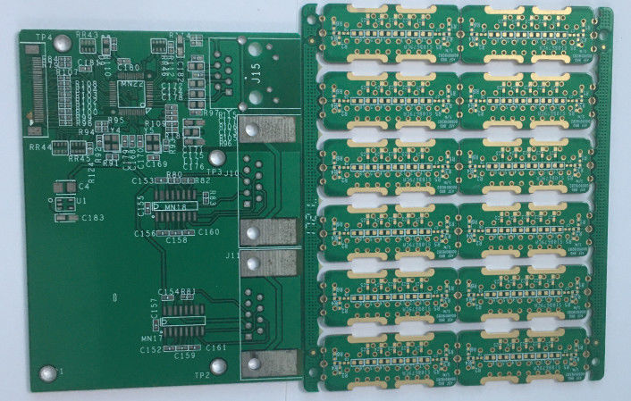 buy 0.5 Oz Green Solder Mask FR4 TG170 Multilayer PCB Board online manufacturer