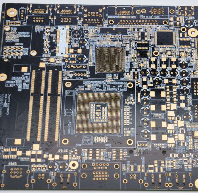 buy Surface Mount 4 Layer FR4 1.5oz copper thickness Prototype PCB Board online manufacturer