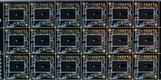 buy High Density Immersion Gold 2.0mm 4mil FR4 10 Layer PCB online manufacturer