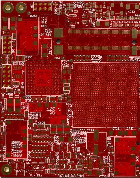 1.2mm 8 Layer FR4 Impedance PCB Board for Digital Caramer