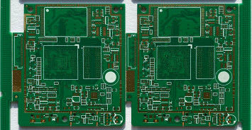 Impedance Control Double Sided Fr4 4 Mil Fiberglass PCB board
