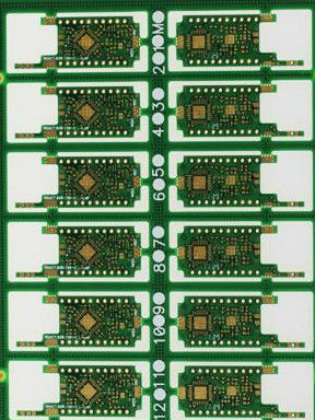 Rigid ENIG High Frequency PCB Board Green Solder Mask 0.80mm Thickness