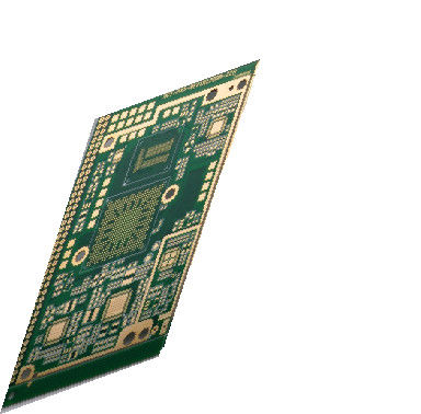 1.60mm High Frequency Rigid Circuit Boards With GREEN Solder Mask